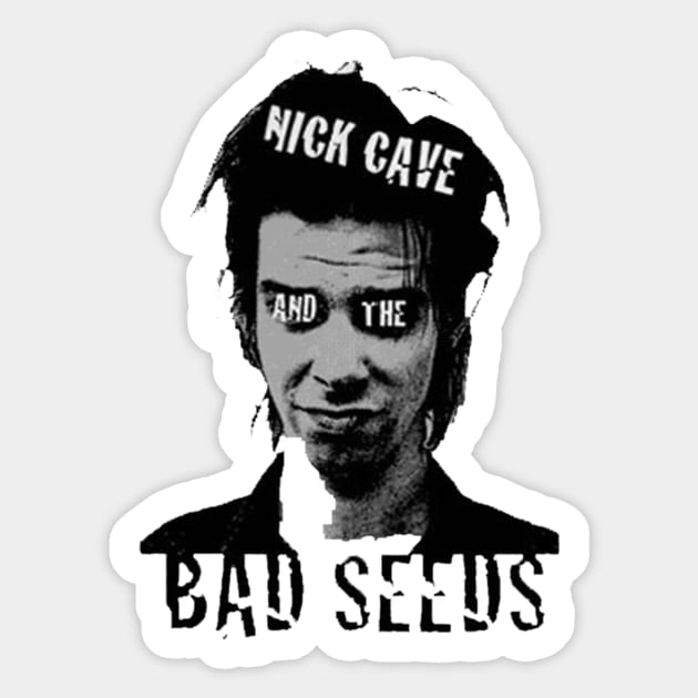 Nick Cave Sticker by arivasrobbins